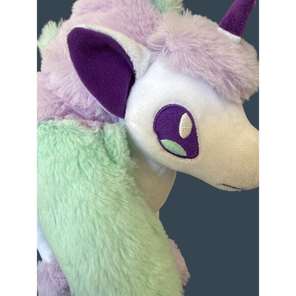 Pokemon Center Galarian Ponyta Plush Toy Soft Stuffed Animal Lavender & Mint 9 I - Picture 2 of 4